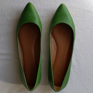 Green Banana Republic flats